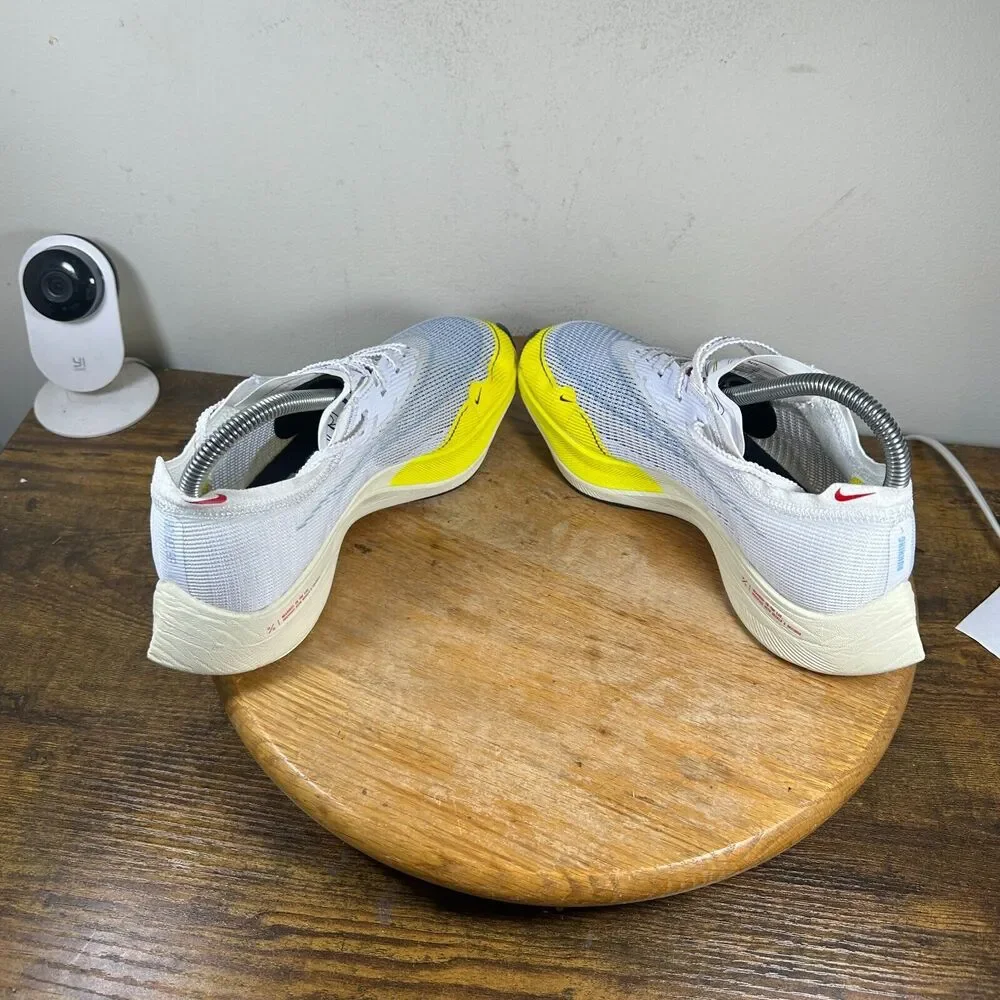 Nike ZoomX Vaporfly NEXT% 2 White Yellow Strike Women's Size 7.5 Shoe DM9056-100